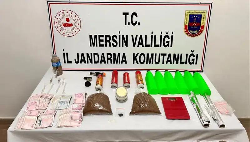 Mersin'de Uyuşturucu Ticareti Operasyonunda Beş Tutuklama!