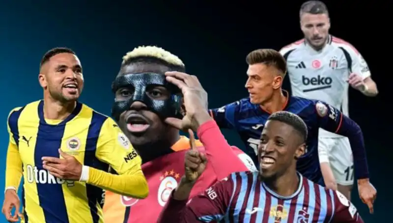 Süper Lig Gol Krallığı Yarışı: Osimhen, Banza ve En-Nesyri'nin Güncel Durumu