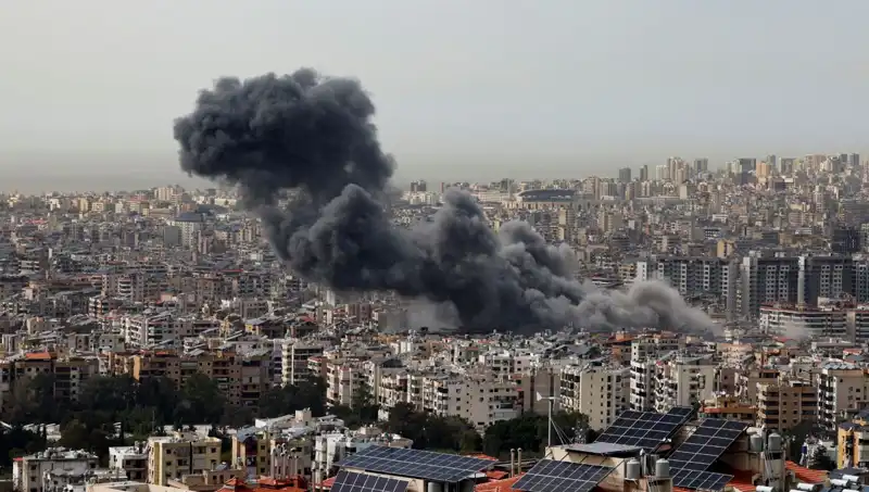 İsrail Ordusu, Beyrut’un Güneyine Hava Taarruzunda Bulundu