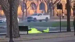 Rögar Kapaklarından Yükselen Yeşil Alevler, Üniversiteyi Geçici Olarak Kapatmaya Neden Oldu!