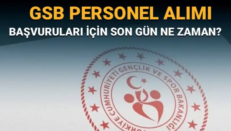 Gençlik ve Spor Bakanlığı Personel Alımı: Başvurular İçin Son Tarih Belli Oldu!