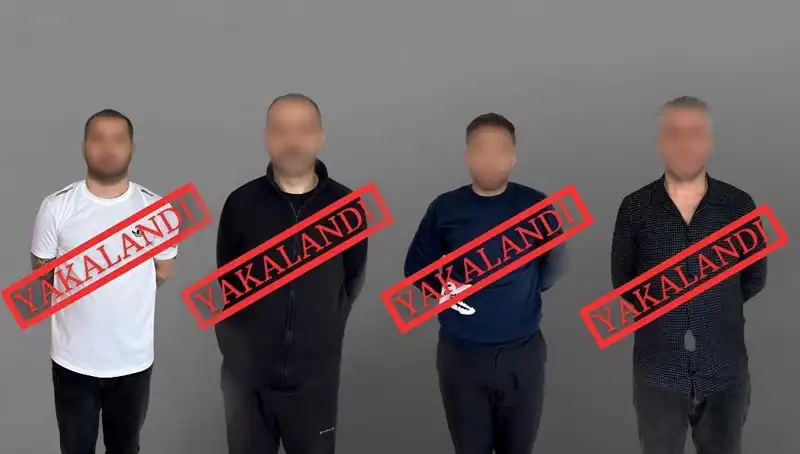 Gürcistan'da Aniden Ele Geçirilen Kırmızı Bültenle Aranılan Şüpheliler