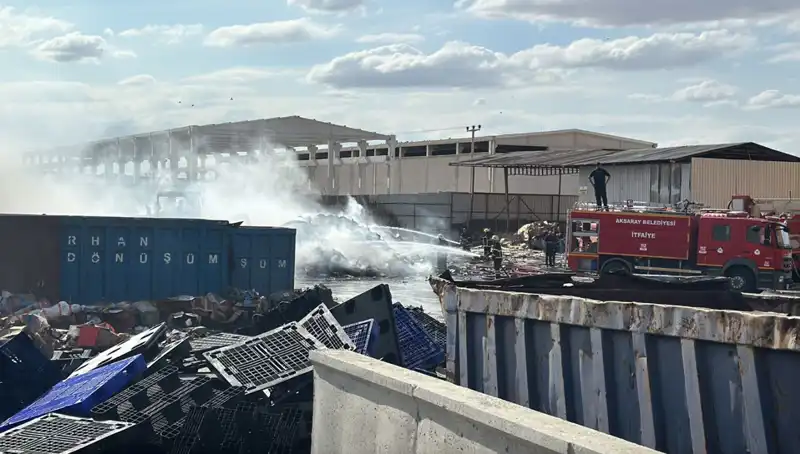 Aksaray'da Geri Dönüşüm Fabrikasında Korkutan Yangın: Olayın Ayrıntıları