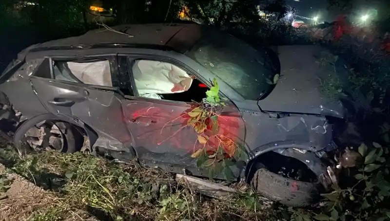 Alkollü Sürücünün Takla Attığı Kaza: Araç Hurdaya Döndü