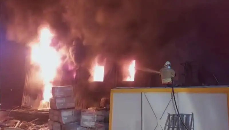 Hatay'da İşçi Konteynerinde Yürekleri Alev Alev Yakan Yangın