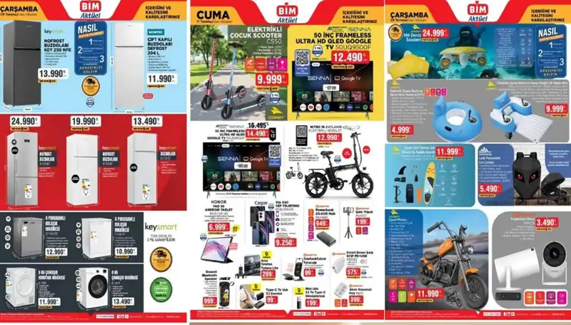 BİM 8-11 Temmuz Aktüel Kataloğu İle Süper Fırsatlar Kapıda!