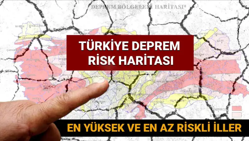 2025 Türkiye Deprem Riski Haritası: Hangi İller En Yüksek Riski Taşıyor?