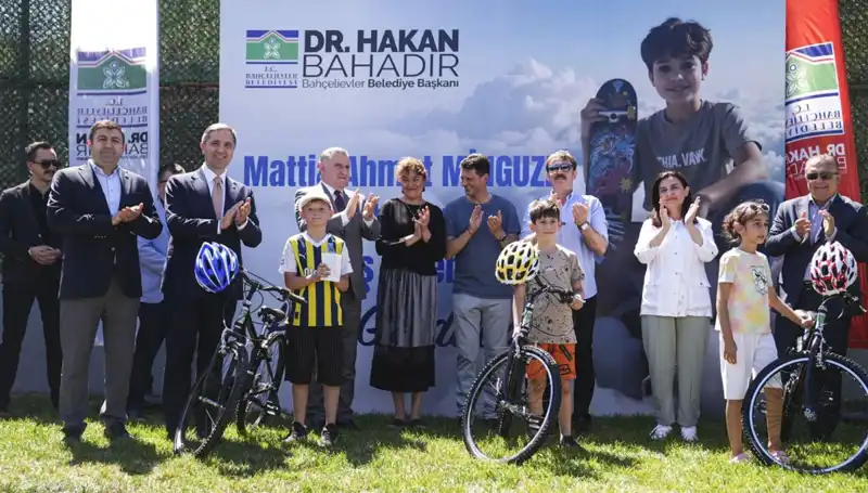 Bahçelievler'de Yeni Bir Spor Durağı: Mattia Ahmet Minguzzi Skate Parkı Açıldı
