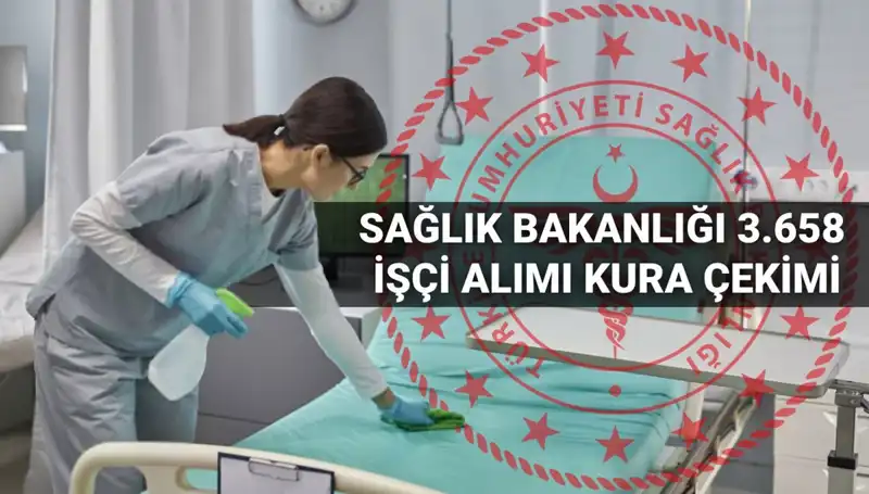 2025'te Sağlık Bakanlığı 3.658 İşçi Alımının Kura Takvimi Belli Oldu!