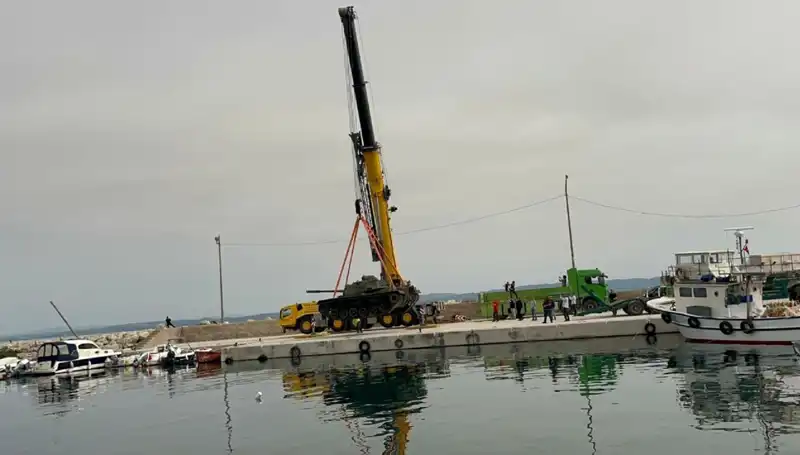 Saros Körfezi'nde Tarihi An: Tank Batırma Projesi Detayları
