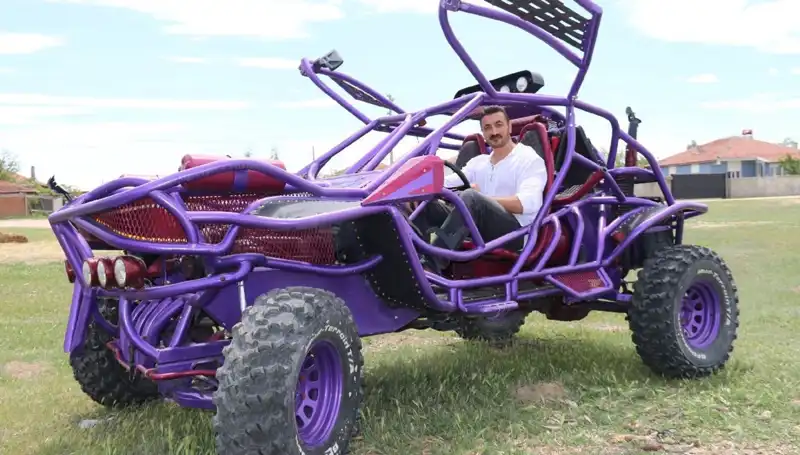 Kendi Arazi Aracını Yaptı: Mad Max'ten İlham Alan Yatırımcı