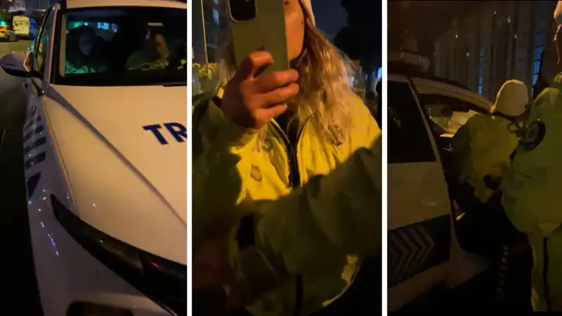 E-Devlet’te Cezasını Gören Vatandaş, Polisle Tartışmaya Girişti